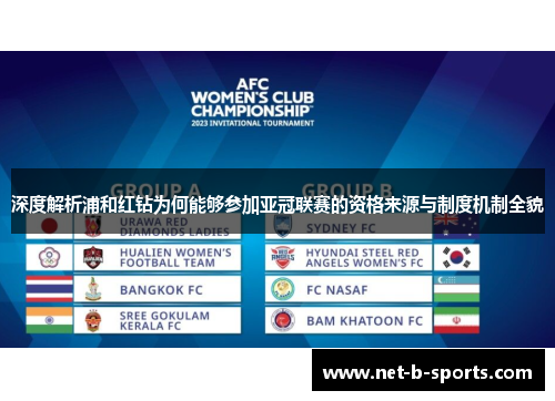 深度解析浦和红钻为何能够参加亚冠联赛的资格来源与制度机制全貌